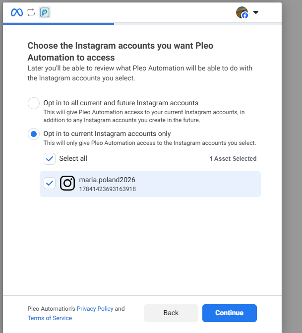 Instagram Step 5